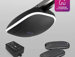 Умный привод ALUTECH Levigato LG‑1200‑Sm для гаражных ворот + модуль Wi‑fi